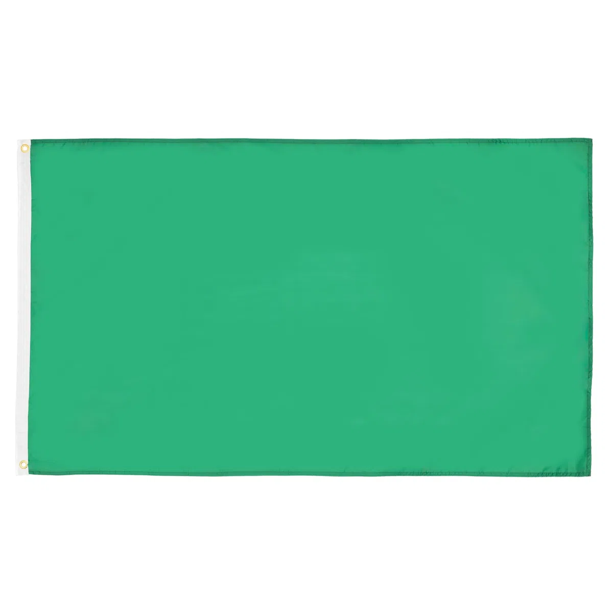 AZ FLAG - Lot de 2 Drapeau Unicolore Vert - 90x60 cm - Drapeau De Couleur Verte 100% Polyester Avec Oeillets Métalliques Intégrés