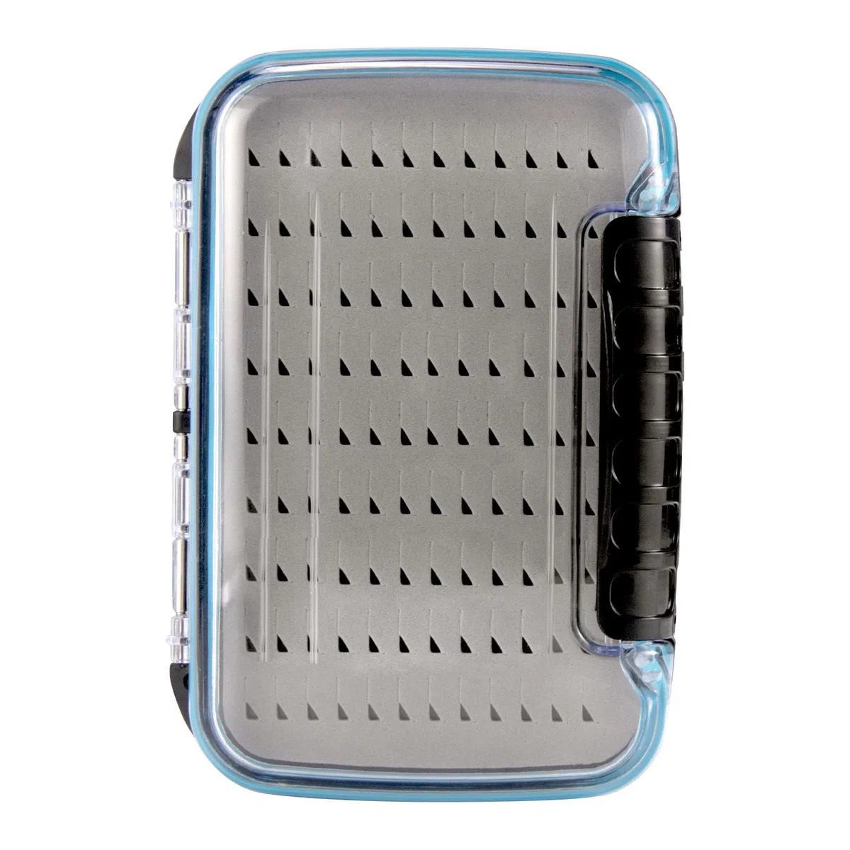 Dr.Fish Boîte de Pêche à la Mouche, Étanche et Légère Fabriqué en Plastique ABS avec Double Face et Couvercle Transparent pour Rangement Taille M
