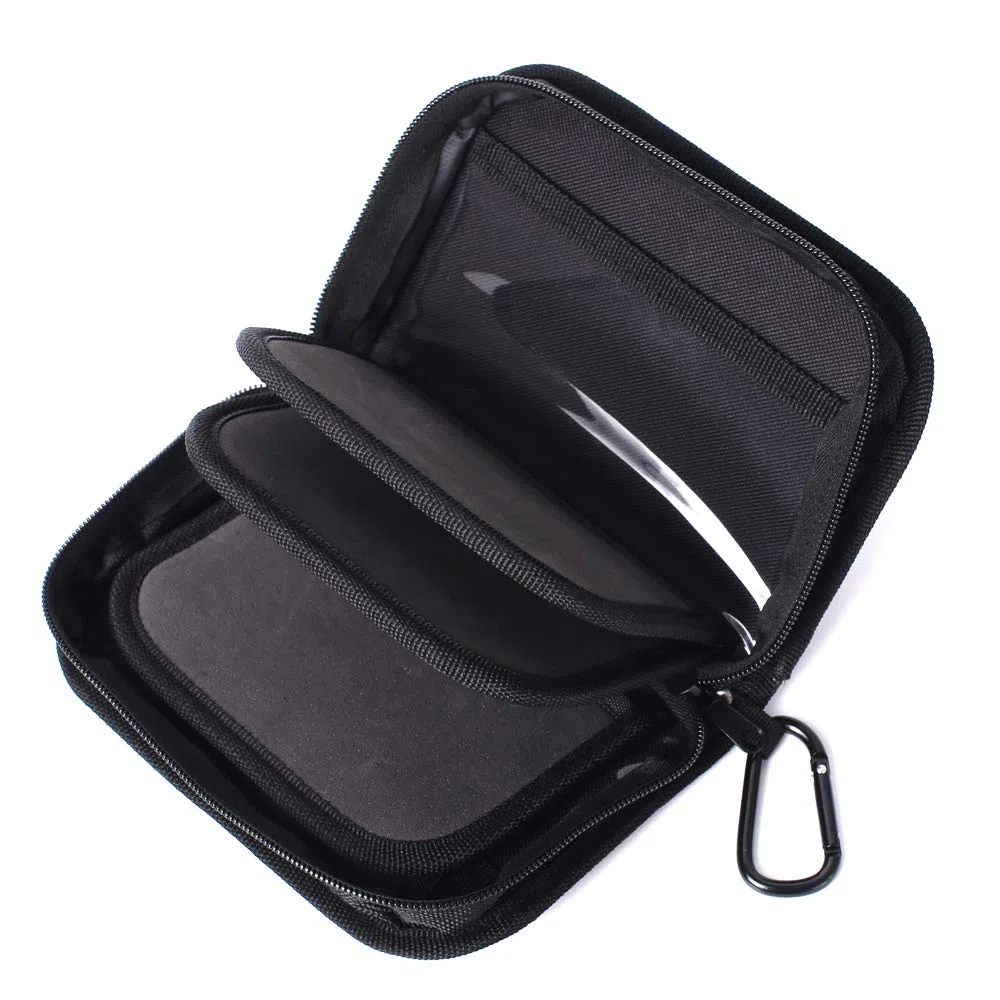 Kylebooker Sac de Rangement pour Leurre de Pêche Spinner Baits Wallet Case Flies Box