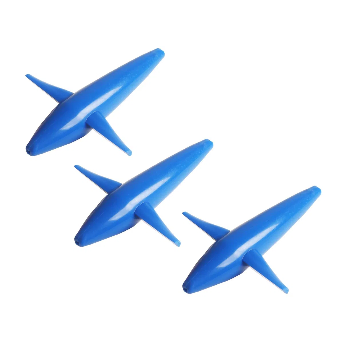 Lot de 3 leurres pour oiseaux à la traîne - 12,7 cm - 38 g - Leurres de pêche en eau salée - Leurres de pêche à la traîne - Accessoires de pêche