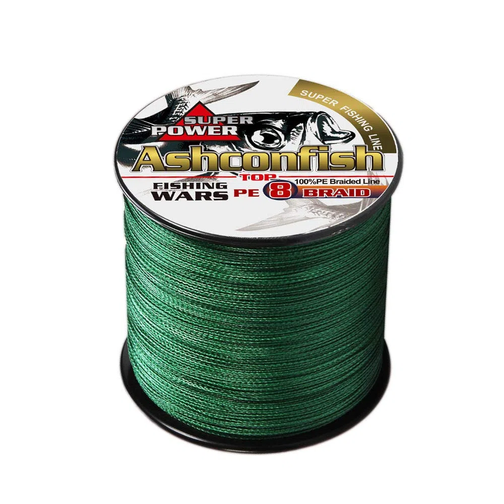Ashconfish Braided Fishing Line-8 Strands Super Strong Fishing Wire 100M/109Yards-Abrasion Resistant Braided Lines-Incredible Superline-Zero Stretch-Superfine Diameter